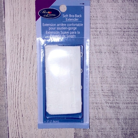 Soft bra back extender in white new in package - Picture 2 of 3